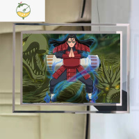 YICHENG火影忍者鸣人宇智波佐助鼬斑带土水晶相框 含6寸照片玻璃摆饰画框 初代 6寸