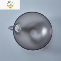 YICHENG水果盘洗菜盆网红创意客厅茶几北欧风格收纳筐家用厨房淘菜沥水碗 透灰[创意多功能]