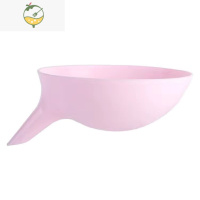 YICHENG水果盘洗菜盆网红创意客厅茶几北欧风格收纳筐家用厨房淘菜沥水碗 粉色[创意多功能]