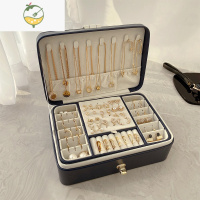 YICHENG大容量多层珠宝首饰盒精致耳环耳钉项链戒指展示架收纳盒饰品盒