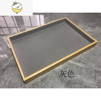 YICHENG实木饰品珠宝首饰展示托盘珠宝首饰收纳盒戒指耳钉盘看货盘手表盘饰品盒