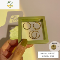 YICHENG防氧化pe薄膜首饰盒饰品项链收纳器戒指耳钉耳环耳饰透明悬浮袋饰品盒