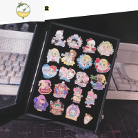 YICHENG徽章收纳盒透明防尘奖章勋章首饰收纳整理盒子奖牌胸针挂墙展示框饰品盒