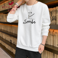 富贵鸟（FUGUINIAO）卫衣男21秋季打底上衣潮流韩版宽松T恤时尚百搭长袖