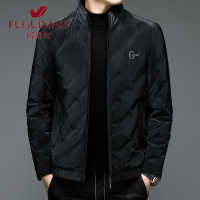 富贵鸟(FUGUINIAO)中青年商务休闲羽绒服男潮流短款加厚男士冬季外套男中老年爸爸装