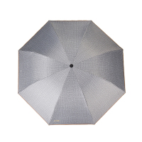 天堂伞大号男女三折叠晴雨伞双人防紫外线遮阳防晒太阳伞加固两用 灰色