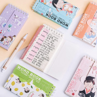 三年二班英语背单词本随身便携可遮挡记忆积累记单词笔记本子可爱