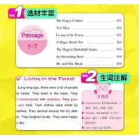 【扫码听音频】小学生英语阅读阶梯训练100篇 3-6年级适用共4册 三四五六年级新概念小学英语阅读强化训练理解翻译 课外