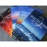 正版|泰戈尔诗选+老人与海+傲慢与偏见+飘 英文版全5册世界名著经典英文原版小说无删减/高中大学英文版小说