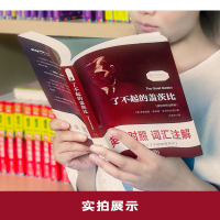 了不起的盖茨比英汉对照 同步音频 双语注释版 世界名著经典小说原著无删减 英文版原版小说双语有声文学名著 中英对照双