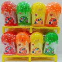 CC乐吸管糖雪之棒CC棒酸甜好吃好玩儿童礼物休闲糖果1盒12瓶*50克 1盒12个