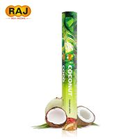 RAJ椰子印度香家用熏香天然檀香沉香线香厕所除臭室内驱蚊藏香薰 椰子 小盒20g(约20支)