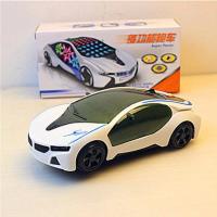 婴儿童电动玩具车发光音乐万向车轮宝宝仿真小汽宝马轿车赛车男孩 [送电池]宝马车一个体验装