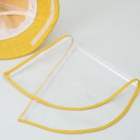 婴儿防飞沫帽春秋薄款男女宝宝可拆卸防疫渔夫帽儿童面罩遮脸防护[10月6日发完] 拍这单独面罩没有帽子 小宝宝5-12个月