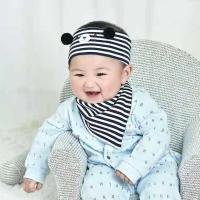 婴儿帽子夏季薄款新生儿卤门帽男宝宝帽子女童空顶凉帽护囟门胎帽 可爱熊 0-3个月