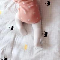 女宝宝周岁礼服裙子1女童洋气公主裙夏0-2岁半婴儿百日宴生日裙子 白色袜子 3# 10斤以内满月酒可以选哦