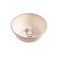 品牌加厚卡通塑料盆儿童洗脸盆洗脚盆家用小大号洗衣盆洗衣服盆子 双色粉萌兔 小号