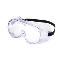 防护眼镜 劳保护目防冲击防护镜透明防风防护目镜风镜骑行大风镜 白带镜1个