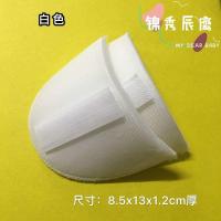 隐形魔术贴垫肩神器可拆卸刺毛贴肩垫溜肩配文胸使用丰肩托肩垫片 白色 一对