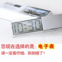 透明吸盘式电子表液晶时钟表车载车内温度计 电子钟 温度表汽车用 吸盘电子钟