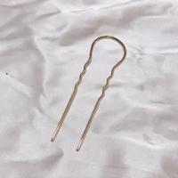 原创设计 小王子的玫瑰花 天然真花发簪 永生花玫瑰发簪[10月15日发完] 金色发簪