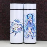 初音未来保温杯 动漫V家二次元 雪初音水杯 镜音双子周边 304杯子 cywl1 350ml(普通款)