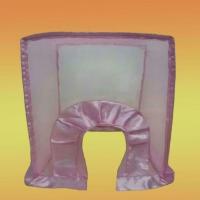 好罩头迷你蚊帐枕头罩床头罩小蚊帐夏季防蚊加密网纱透气学生网罩 好罩头迷你蚊帐[粉色]