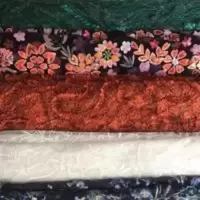 17一斤绣花布蕾丝刺绣网纱手工连衣裙晚礼服汗服旗袍按斤零头布 17一斤绣花布蕾丝刺绣网纱手工连衣裙晚礼服汗服旗袍按斤零头