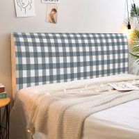 全包床头罩套现代简约万能床头罩木头床保护套弹性软包布艺防尘罩 CTZ1070 高度50-65*长度120cm(通用)