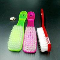 大号多功能水晶鞋刷硬毛刷清洁洗鞋刷洗衣刷子厨房带手柄刷鞋刷子 3个装鞋刷