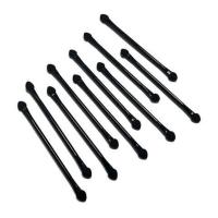 (10支装)长柄双头双效眼影刷化妆刷海绵软毛刷便携彩妆眼部工具 10支装长柄双头黑头眼影棒