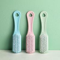 韩国五面鞋刷双面环形去污无死角洗鞋刷子多用硬毛浴室多面刷子 单面硬鞋刷（颜色随机）