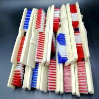 天然竹制刷鞋刷子批发硬毛洗鞋刷地毯刷洗衣刷长柄刷清洁地板刷 20把装加厚竹板鞋刷