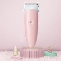 gb好孩子婴儿理发器防水低噪充电新生幼儿胎头理发器宝宝电推剪头 粉色简约款(防水快充)