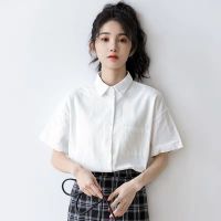 法式蝴蝶结仙女裙2021夏季新款减龄白色可爱公主裙子泡泡袖连衣裙 白色[短袖衬衫] S 建议[75-90斤]