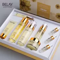 金盏花九件套保湿补水紧致修护嫩颜滋养提亮肤色水乳套装护肤品女 金盏花九件套