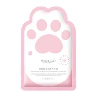 烟酰胺手膜女细嫩双手细纹保湿补水嫩白皮护理手套美容院专用 烟酰胺水感透亮手膜