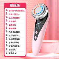 美容仪器家用洗脸部多功能洁面导入仪卸妆提拉紧致嫩肤排毒按摩仪 旗舰版