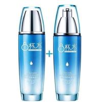 八杯水水乳两件套女补水保湿8杯水加爽肤水和乳液2学生护肤品套装 1瓶乳液100ml