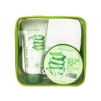 自然乐园芦荟洁面乳洗面奶&amp;补水芦荟胶组合装 洗面奶+芦荟胶组合装 洗面奶150ml+芦荟胶300ml