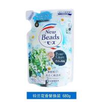 日本花王玫瑰果香洗衣液柔顺剂香味持久留香无荧光剂去污渍洗衣 新款 花王洗衣液铃兰 替换装680g