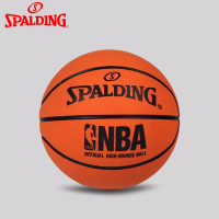 斯伯丁迷你空心小篮球儿童幼儿婴儿宠物桌面拍照摆件模型橡胶皮球 迷你51-161砖色