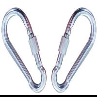 秋千配件连接环扣挂钩器户单杠树枝荡安装实拍铁链连接器2020新款 挂钩一对