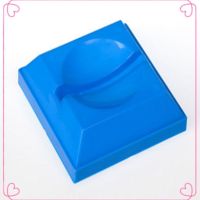 篮球足球球托支架托底座排球球迷收藏室内装饰摆放球台球座 方形蓝色1个[价格]