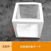 求婚告白透明气球love盒子生日布置订婚宴用品结婚婚礼场景装饰 白色盒子-白色