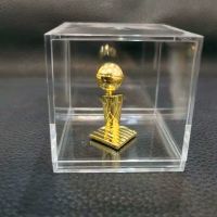 汽车摆件NBA篮球车载中控台装饰科比詹姆斯库里湖人高档车内饰品 冠军总奖杯(收藏送展示盒)