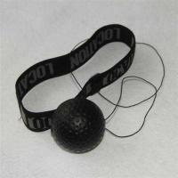 拳击头戴式速度球魔力球反应球搏击训练儿童趣味玩具发泄减压 头带+轻球黑色