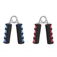 左步可调节握力器男士家用健身器材女练手力中老年专业康复训练器 海绵握力器一个(颜色随机)