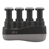 指力器钢琴吉他小提琴古筝训练器康复锻炼手指篮球投篮握力练习器 黑色不可调节_