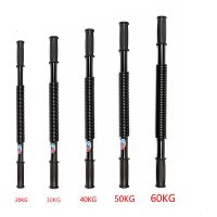 臂力器握力棒臂力棒30公斤40公斤50公斤家用健身器材扩胸肌50kg 加强升级黑色(20公斤)臂力器 无赠品